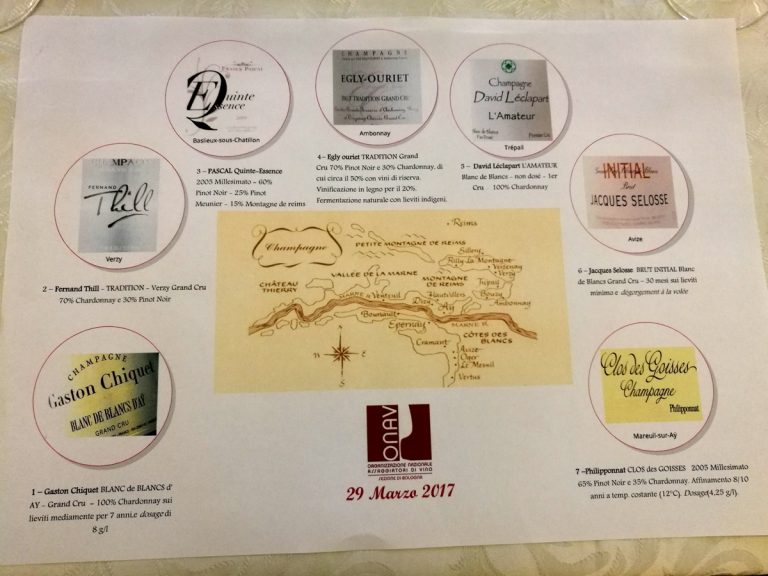Serata “Selosse e Clos Des Goisses – Lo Champagne che non ti aspetti”