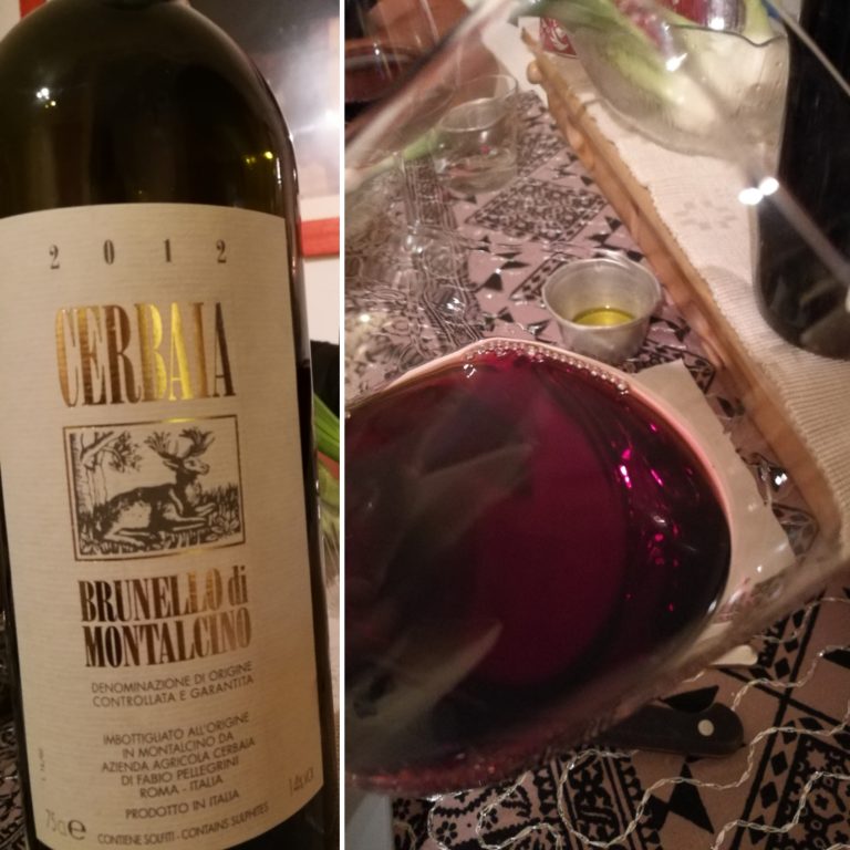 Brunello di Montalcino 2012 - Cerbaia