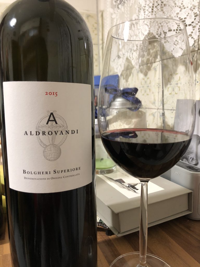 Aldrovandi 2015 Bolgheri Superiore